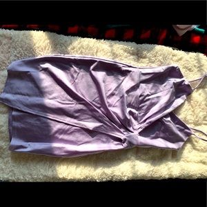 Lilac mini dress
